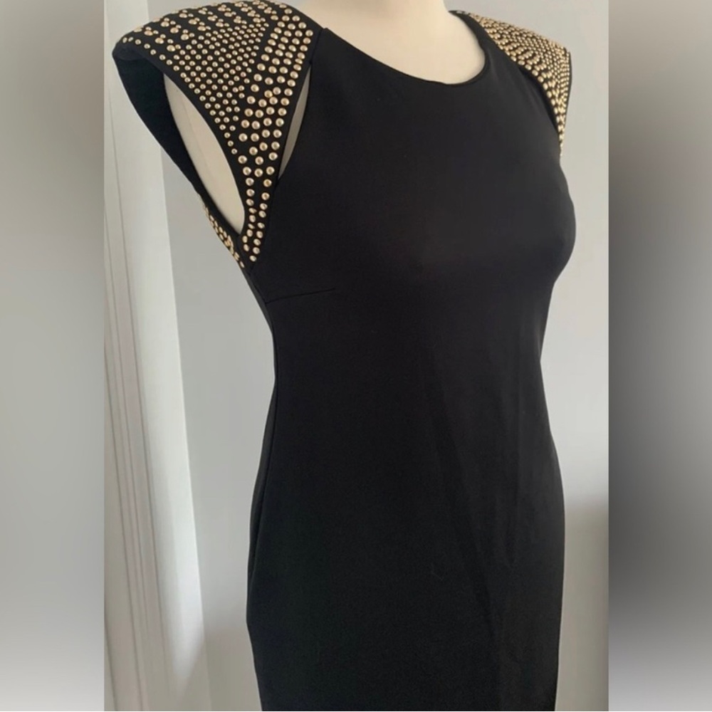Black & Gold Cocktail Dress
